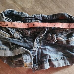 Lot of 3 Low Rise Denim Shorts Bundled